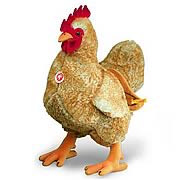 Steiff Studio Hen Chicken Life-Size Plush Replica